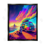 Spirit of the Rainbow | Vacation Van on Beach