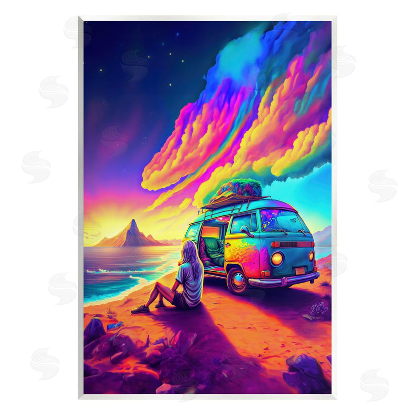 Spirit of the Rainbow | Vacation Van on Beach