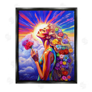 Spirit of the Rainbow | Woman & Sun Rays
