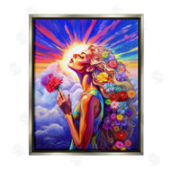 Spirit of the Rainbow | Woman & Sun Rays