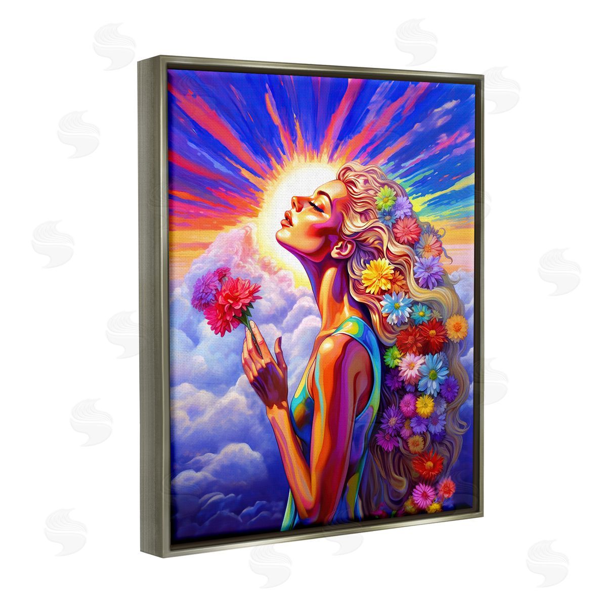 Spirit of the Rainbow | Woman & Sun Rays