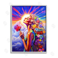 Spirit of the Rainbow | Woman & Sun Rays