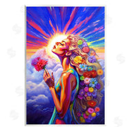 Spirit of the Rainbow | Woman & Sun Rays