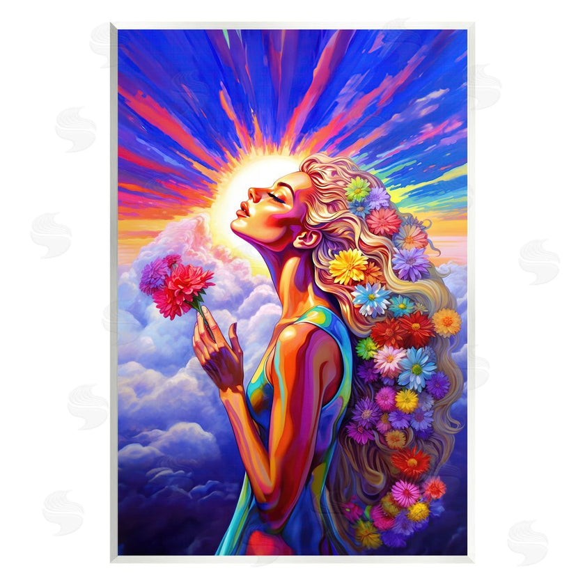 Spirit of the Rainbow | Woman & Sun Rays
