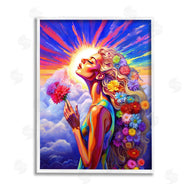 Spirit of the Rainbow | Woman & Sun Rays