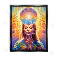 Spirit of the Rainbow | Chakra Woman Fractals
