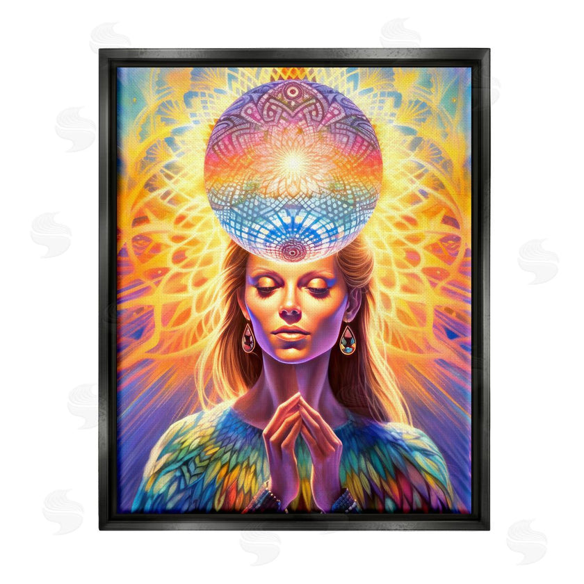Spirit of the Rainbow | Chakra Woman Fractals