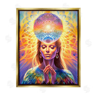 Spirit of the Rainbow | Chakra Woman Fractals