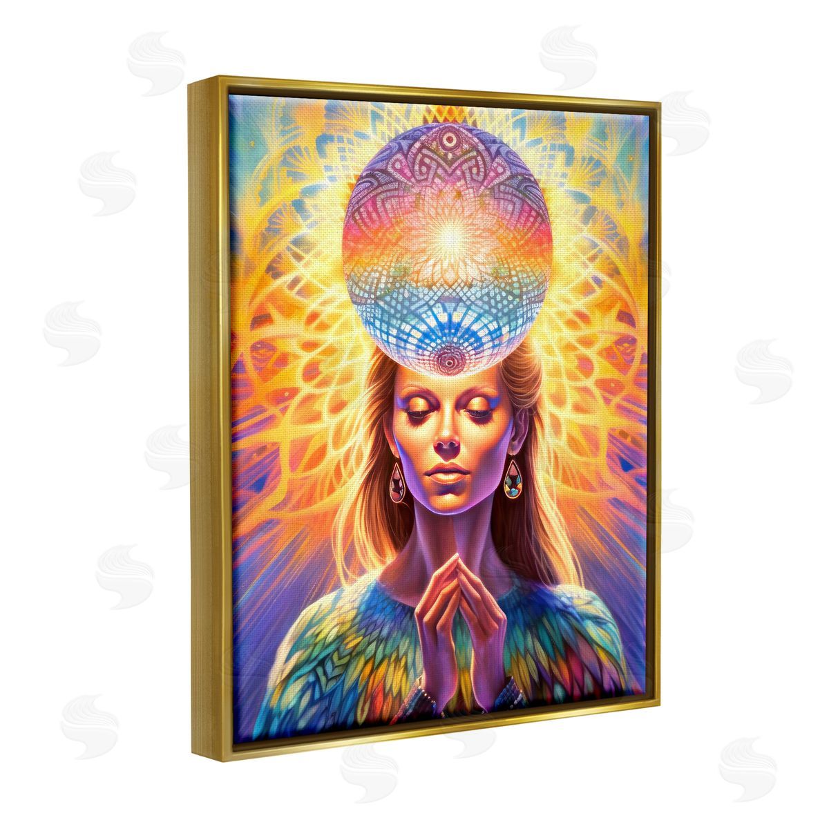 Spirit of the Rainbow | Chakra Woman Fractals