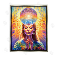 Spirit of the Rainbow | Chakra Woman Fractals