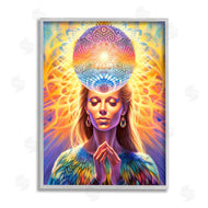 Spirit of the Rainbow | Chakra Woman Fractals