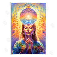 Spirit of the Rainbow | Chakra Woman Fractals