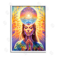 Spirit of the Rainbow | Chakra Woman Fractals