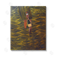 Amelia Noyes | Patterned Girl with Champagne