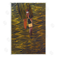 Amelia Noyes | Patterned Girl with Champagne