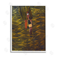 Amelia Noyes | Patterned Girl with Champagne