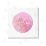 Christine Zalewski | Be Good Pink Circle