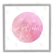 Christine Zalewski | Be Good Pink Circle