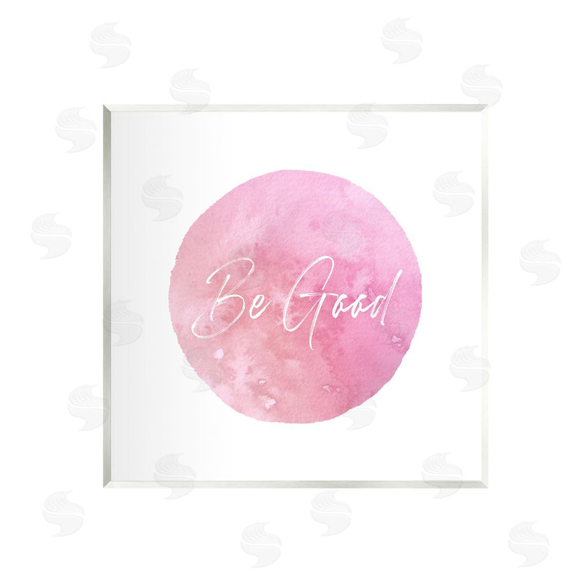 Christine Zalewski | Be Good Pink Circle