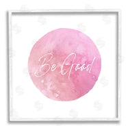 Christine Zalewski | Be Good Pink Circle