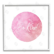 Christine Zalewski | Be Kind Pink Circle