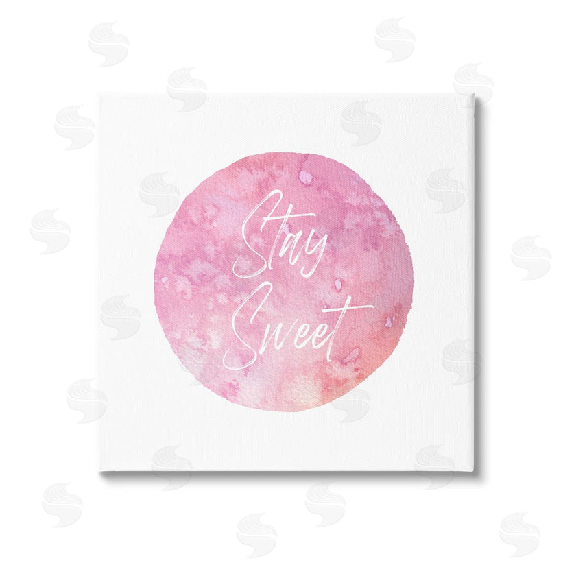 Christine Zalewski | Stay Sweet Pink Circle