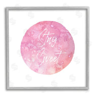 Christine Zalewski | Stay Sweet Pink Circle