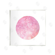 Christine Zalewski | Stay Sweet Pink Circle