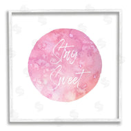 Christine Zalewski | Stay Sweet Pink Circle