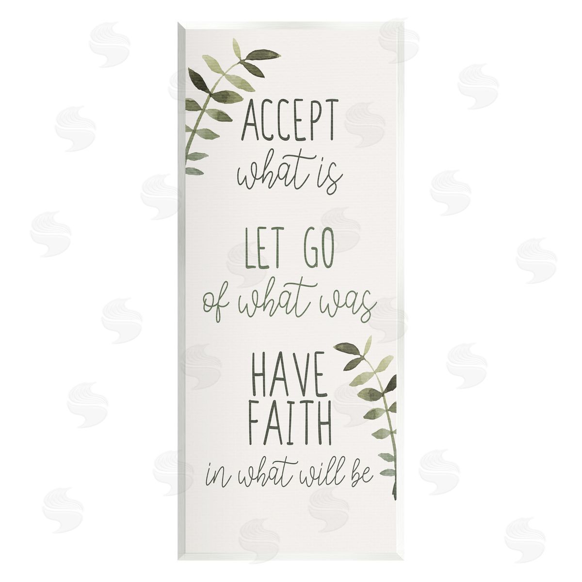 Kim Allen Accept & Have Faith Wall Plaque Artside_