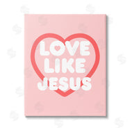 Stupell Studio | Love Like Jesus Heart