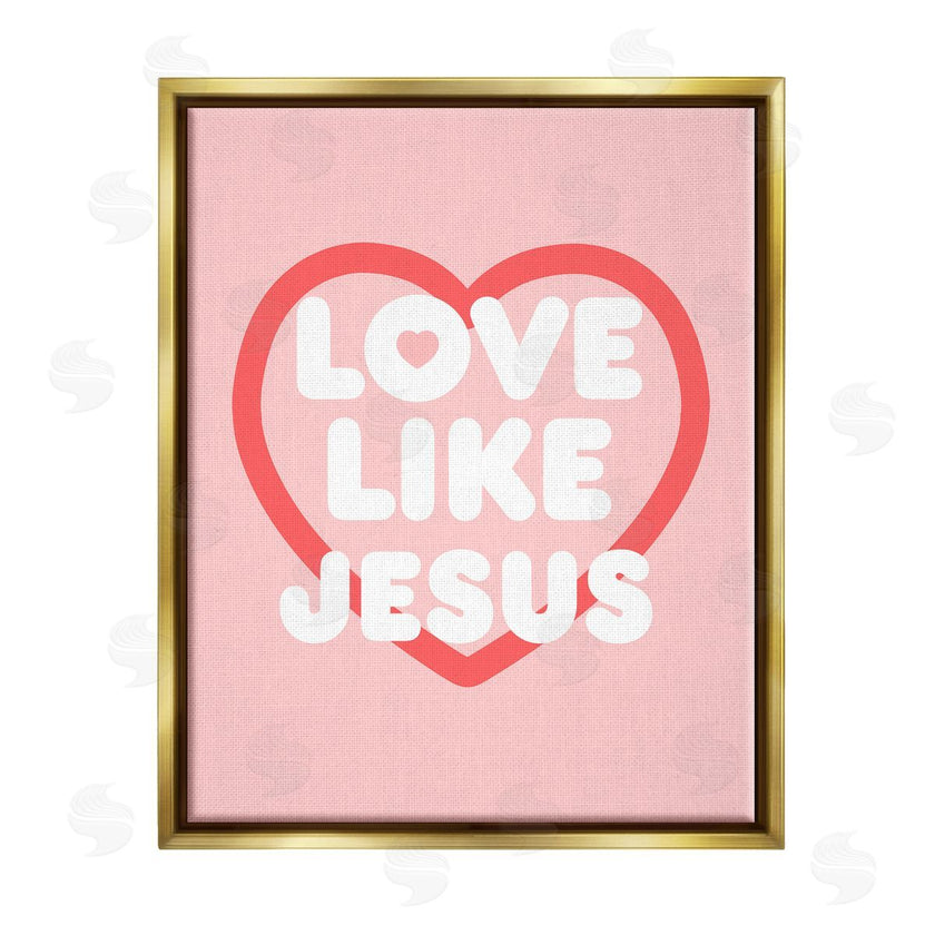 Stupell Studio | Love Like Jesus Heart