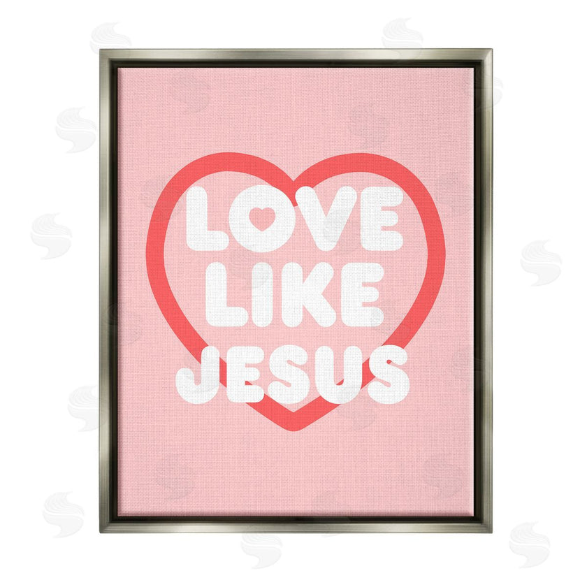 Stupell Studio | Love Like Jesus Heart
