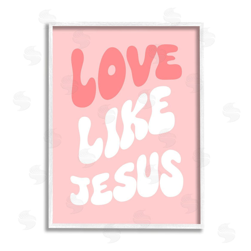 Stupell Studio | Love Like Jesus Retro