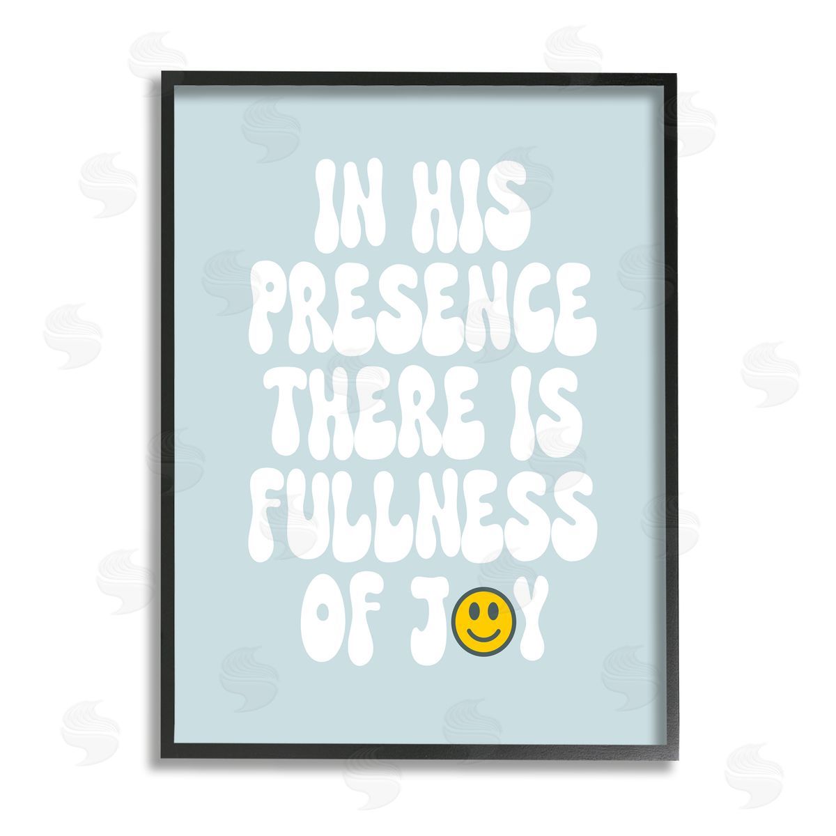 Stupell Studio | Blue Religious Phrase