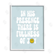 Stupell Studio | Blue Religious Phrase