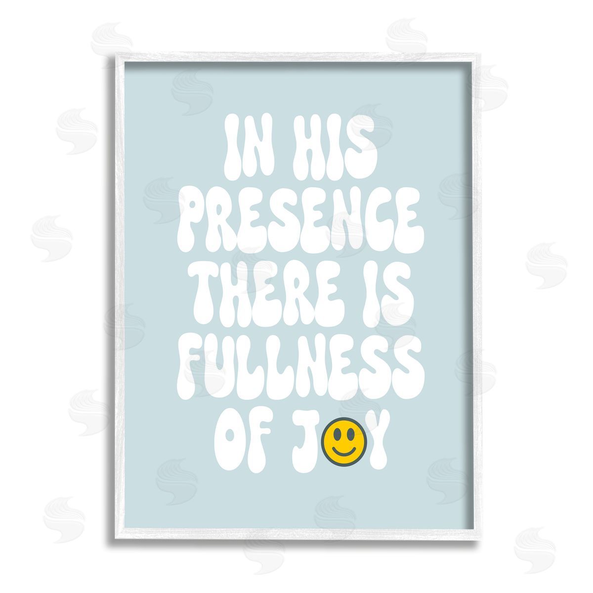 Stupell Studio | Blue Religious Phrase