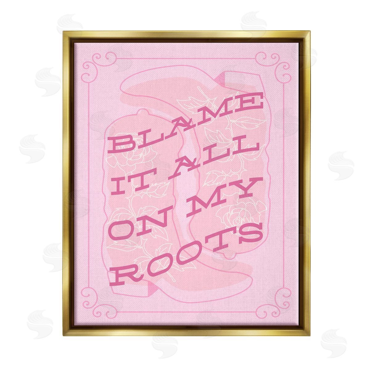 Stupell Studio | Blame on My Roots Phrase