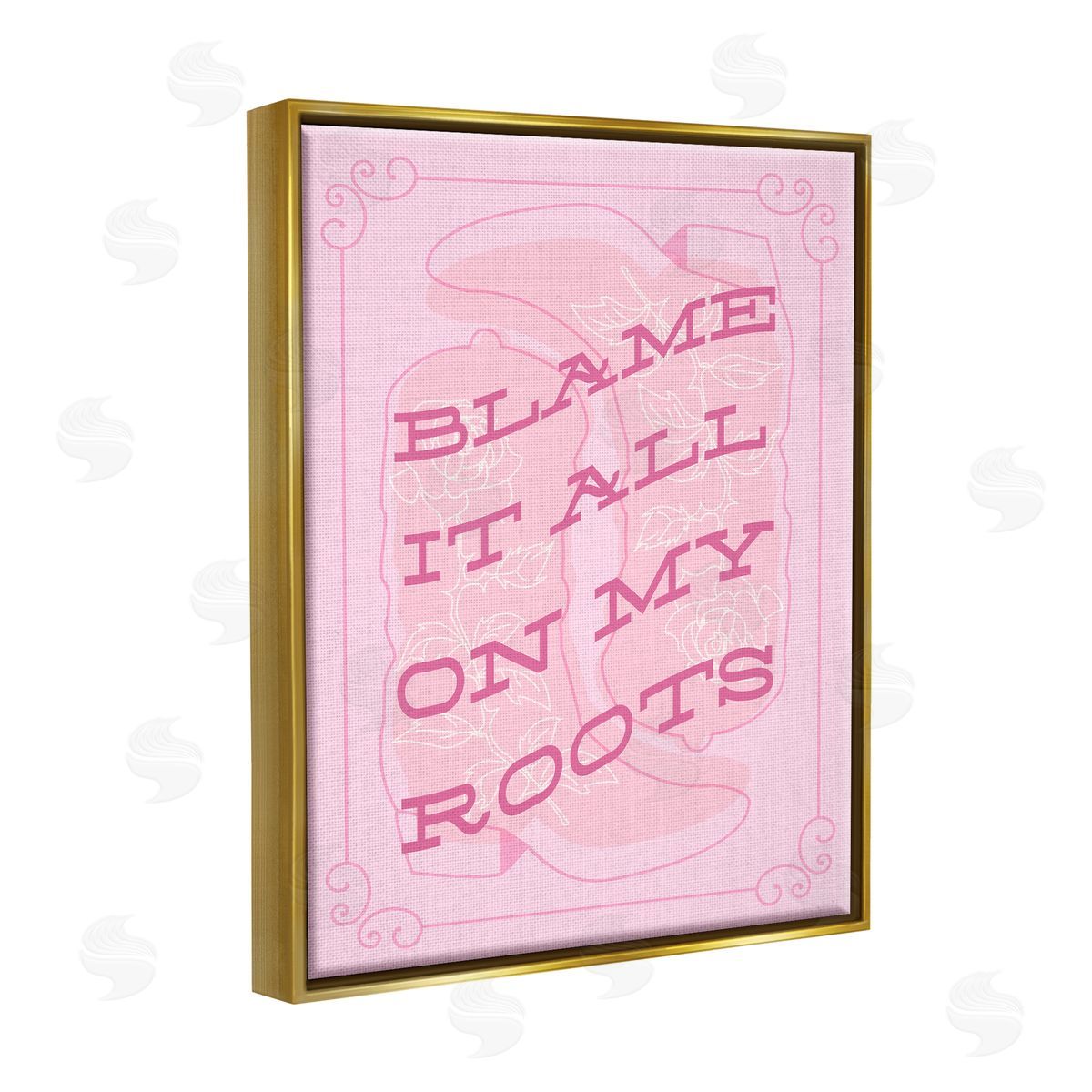 Stupell Studio | Blame on My Roots Phrase
