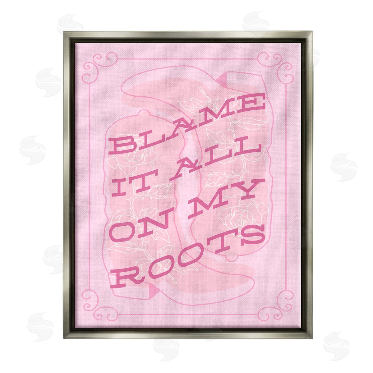 Stupell Studio | Blame on My Roots Phrase