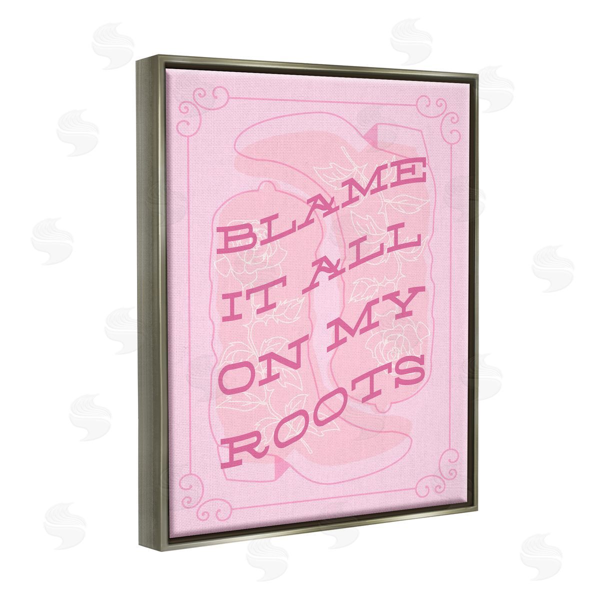 Stupell Studio | Blame on My Roots Phrase