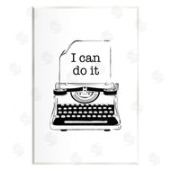 Martina Pavlova | I Can Do It Typewriter