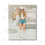 Ziwei Li | Cowgirl Selfie Portrait