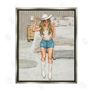 Ziwei Li | Cowgirl Selfie Portrait