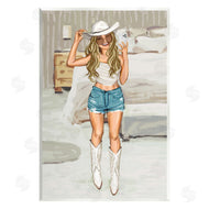 Ziwei Li | Cowgirl Selfie Portrait