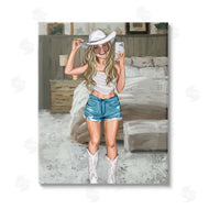 Ziwei Li | Cowgirl Glam Selfie