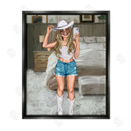 Ziwei Li | Cowgirl Glam Selfie