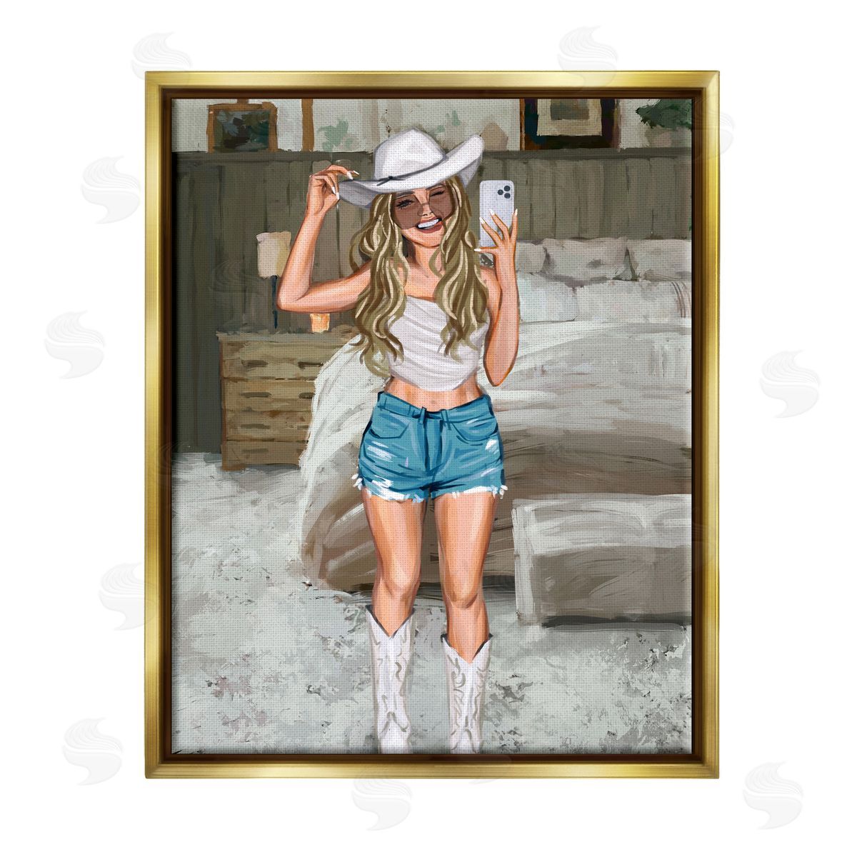 Ziwei Li | Cowgirl Glam Selfie