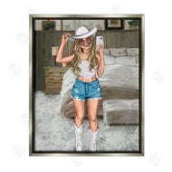 Ziwei Li | Cowgirl Glam Selfie