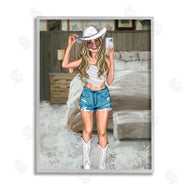 Ziwei Li | Cowgirl Glam Selfie